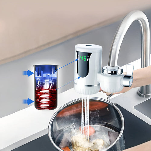 Scaldabagno elettrico istantaneo per rubinetto da 3000W — Acqua calda istantanea