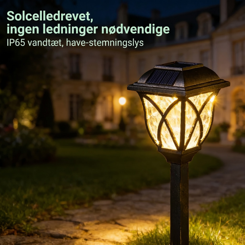 Lampe solaire de chemin de jardin LumaPath - Esilora