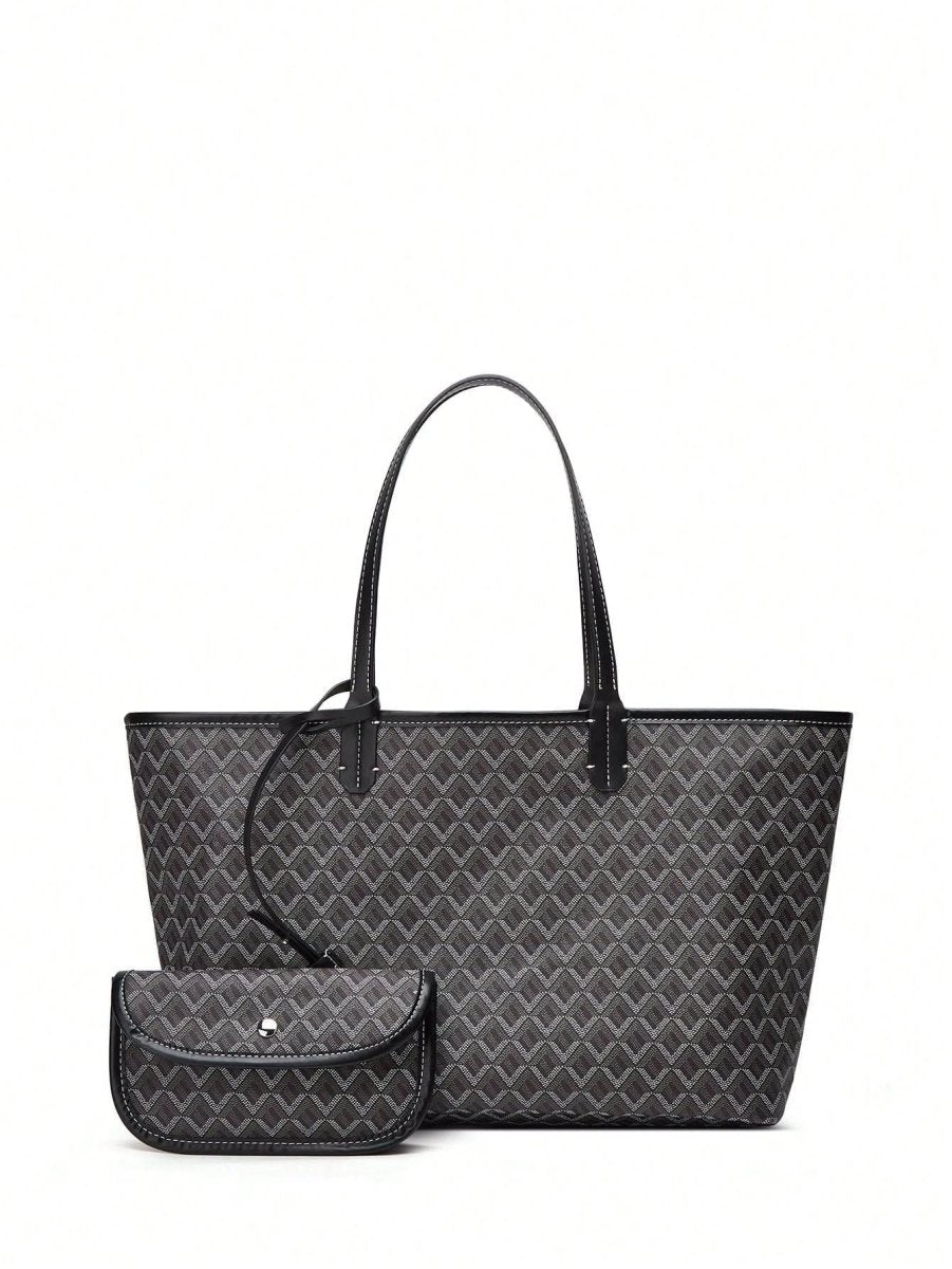 CityLine lässige PVC-Schultertasche für Damen für den täglichen Gebrauch