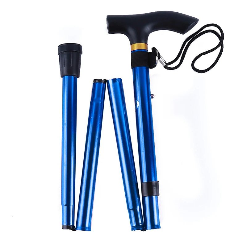 EaseWalker Lightweight Aluminum Walking Cane For Seniors With Ergonomic Joint Relief