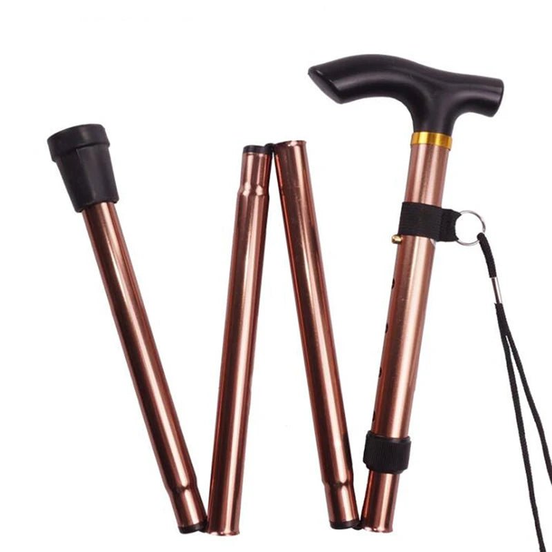 EaseWalker Lightweight Aluminum Walking Cane For Seniors With Ergonomic Joint Relief
