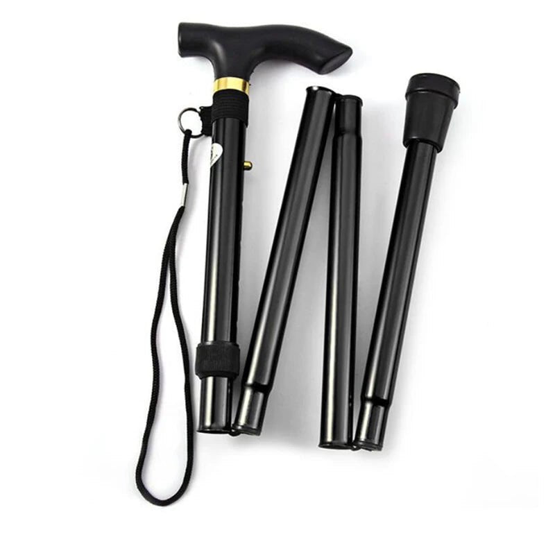 EaseWalker Lightweight Aluminum Walking Cane For Seniors With Ergonomic Joint Relief