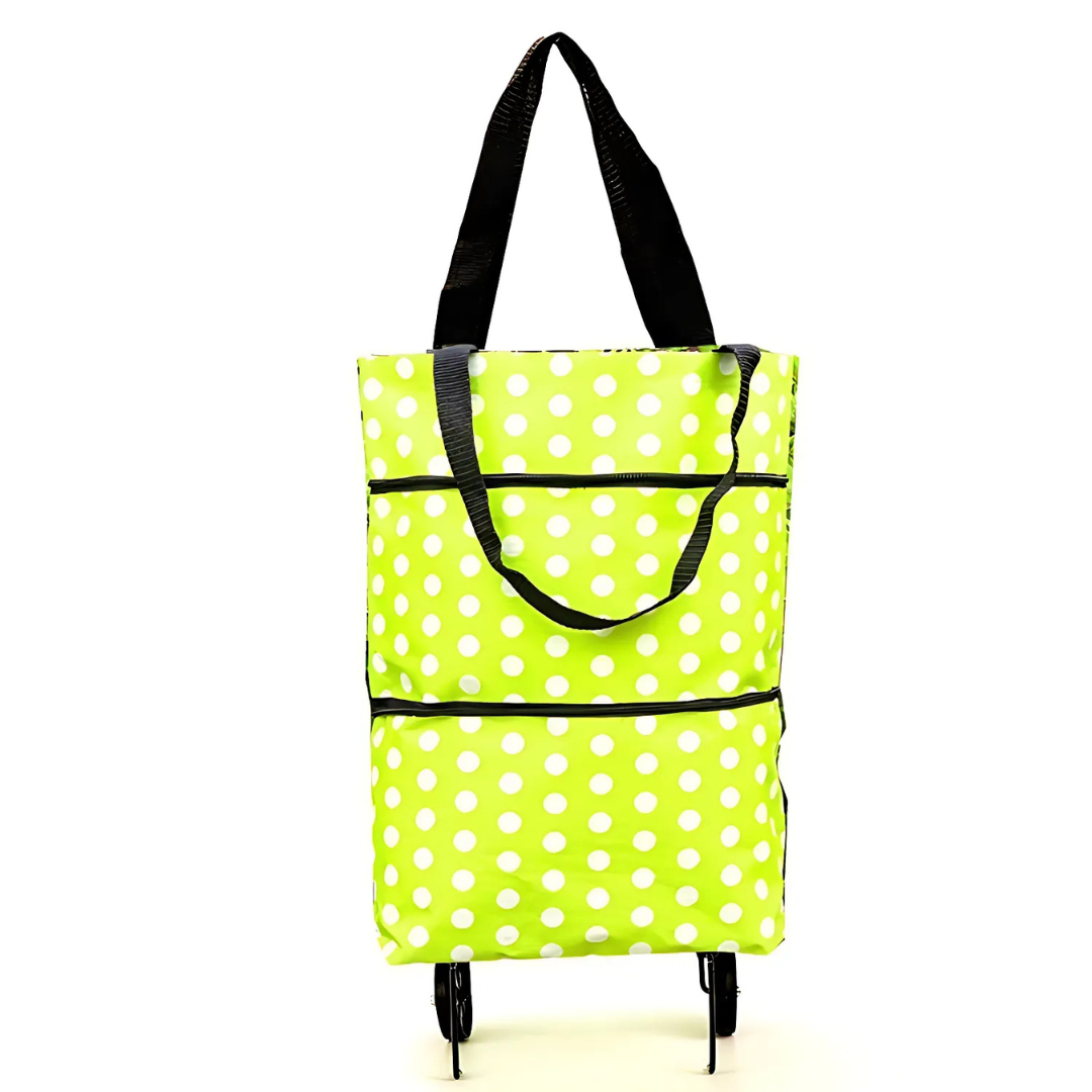 Shopping Cart | Collapsible Rolling Bag | Lightweight Carrier | Icone - Esilora