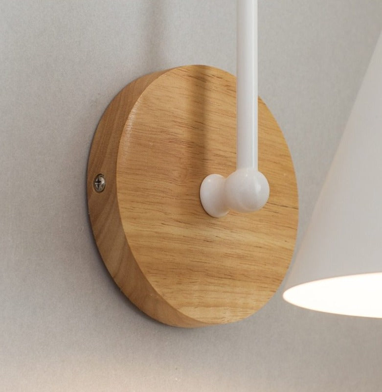 Ardello Arch Wall Lamp – Wood & Metal Modern Reading Light