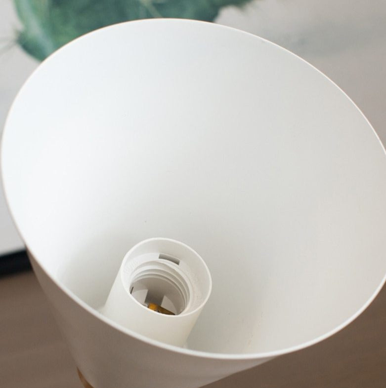 Lampada da parete ad arco Ardello – luce da lettura moderna in legno e metallo