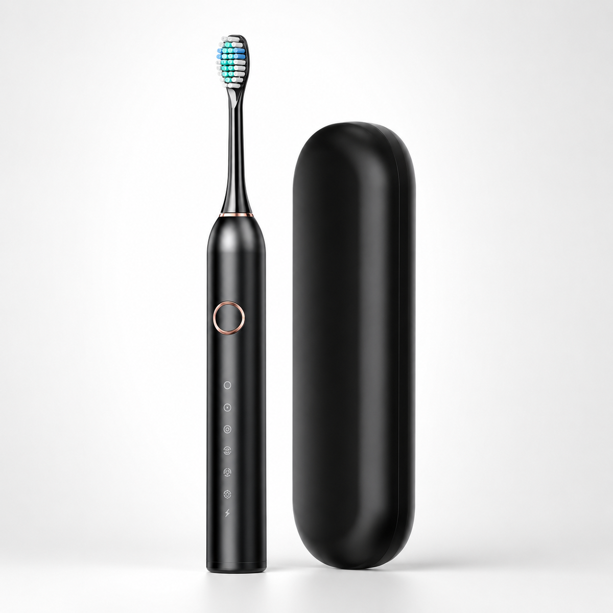 Cepillo de dientes eléctrico sónico — 6 modos, temporizador y carga rápida