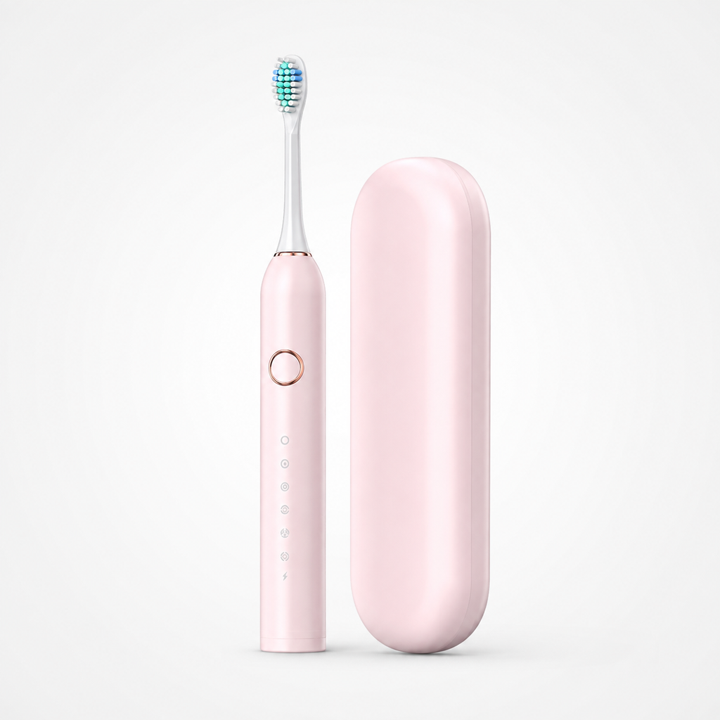 Cepillo de dientes eléctrico sónico — 6 modos, temporizador y carga rápida