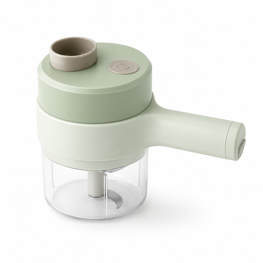 Tritatutto elettrico per verdure con contenitore — Controllo a un tocco