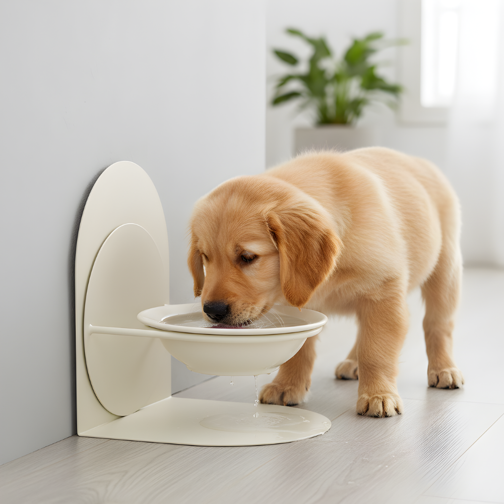 ElevoraBowl Raised Ceramic Dog Feeder — Stable Wide Bowl