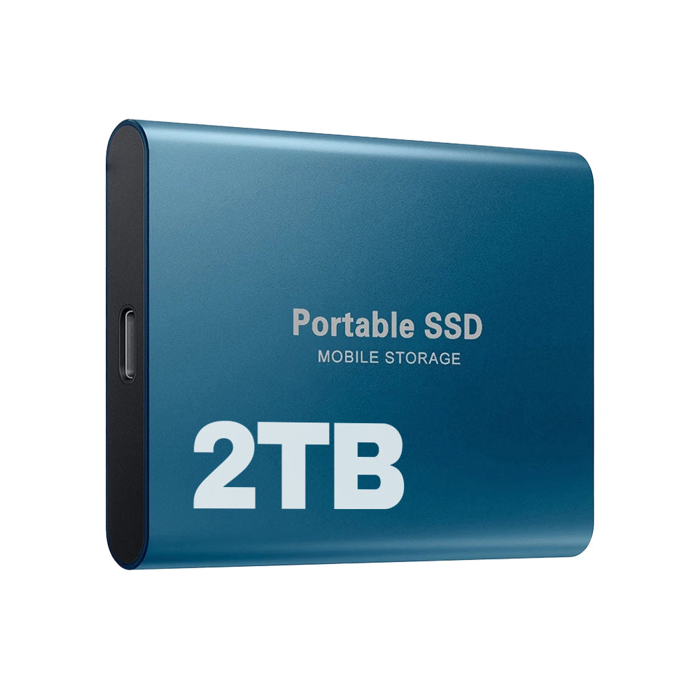SSD extern portabil — port USB-C, performanță de mare viteză