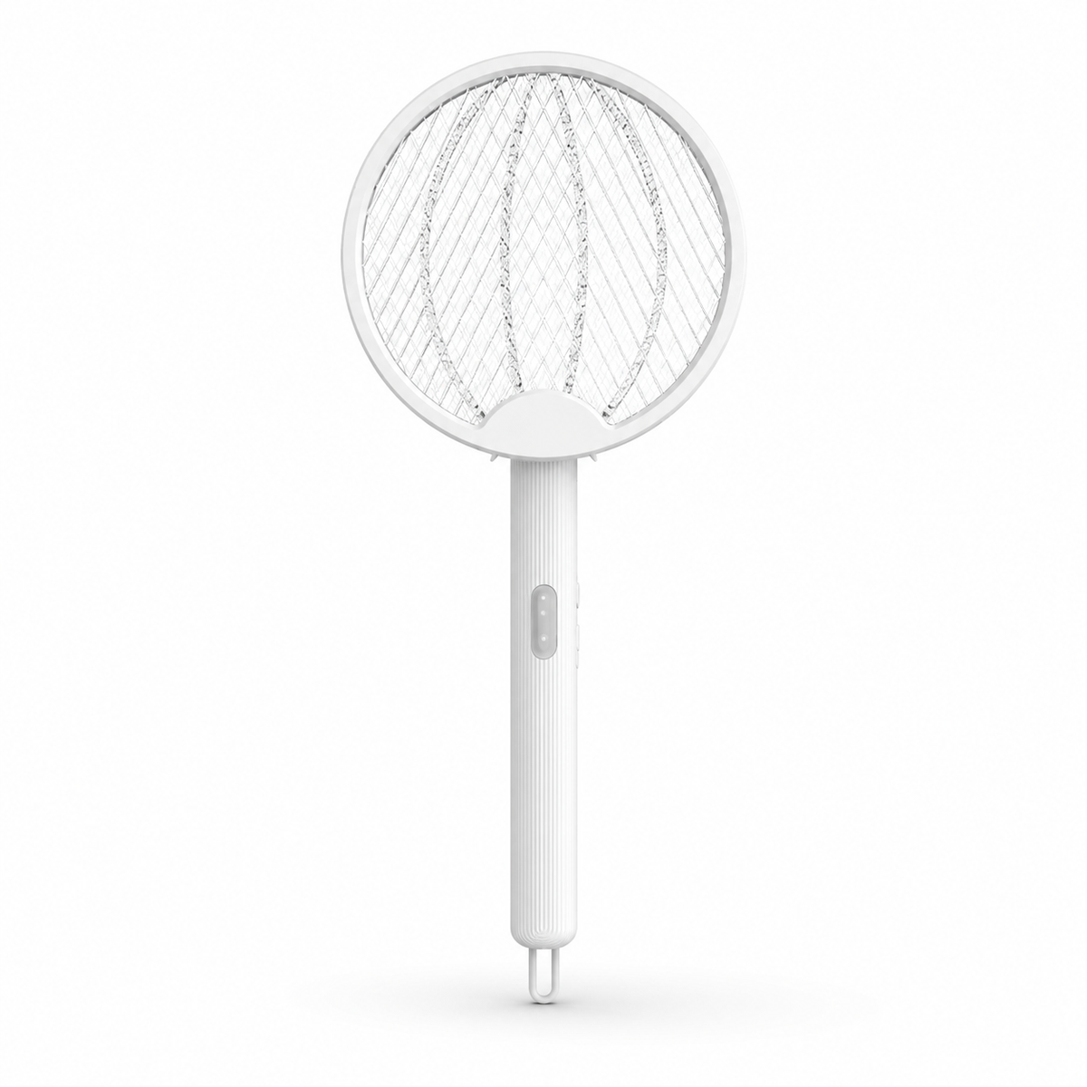 Raqueta eléctrica plegable para eliminar insectos — luz ultravioleta recargable por USB