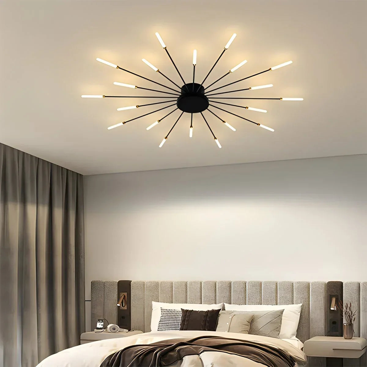 Fireworks Starburst Ceiling Light - Orntli
