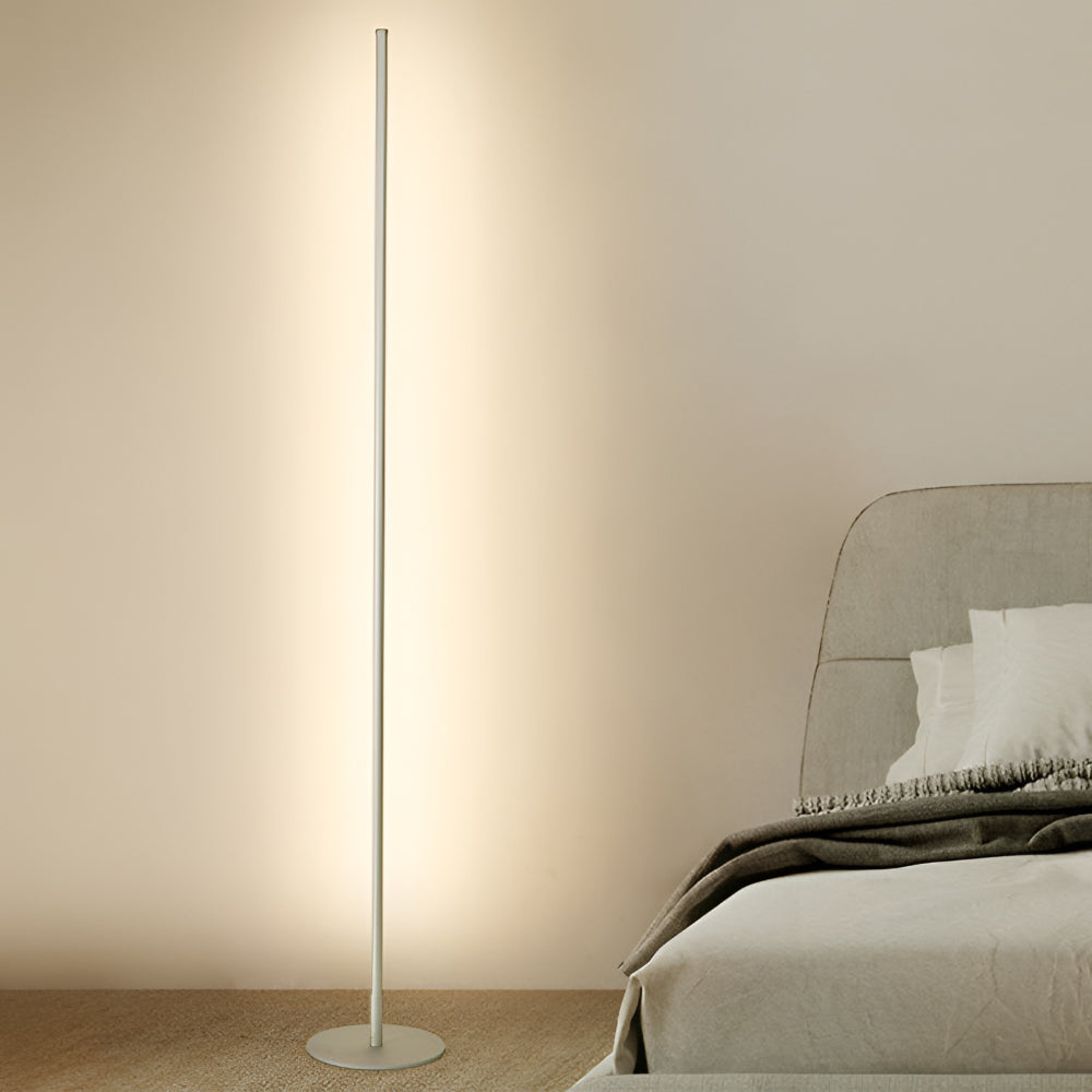 مصباح أرضي عصري LED — آلية تعتيم، ودرجة حرارة لون قابلة للضبط