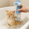 Pulverizator de baie FoamNest pentru animale - distribuitor portabil de spumă delicată