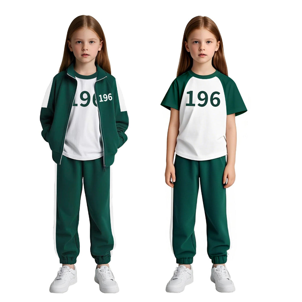 Set sport pentru copii din 3 piese - echipament elastic pentru activități sportive