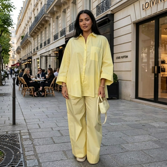 L'Ensemble "Ébène™" – Élégance Parisienne & Confort Pur