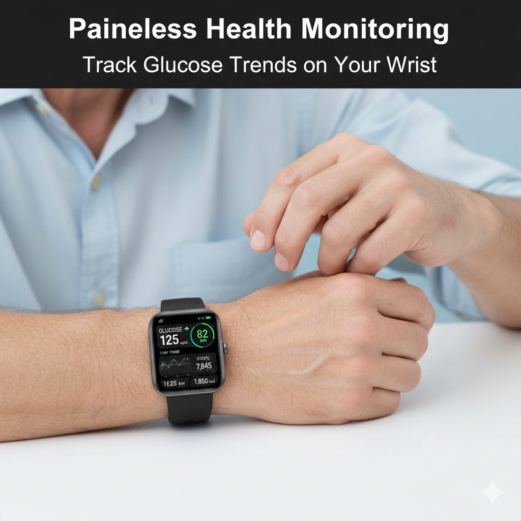 Smartwatch dla diabetyków – bezbolesne monitorowanie stężenia glukozy we krwi - Esilora