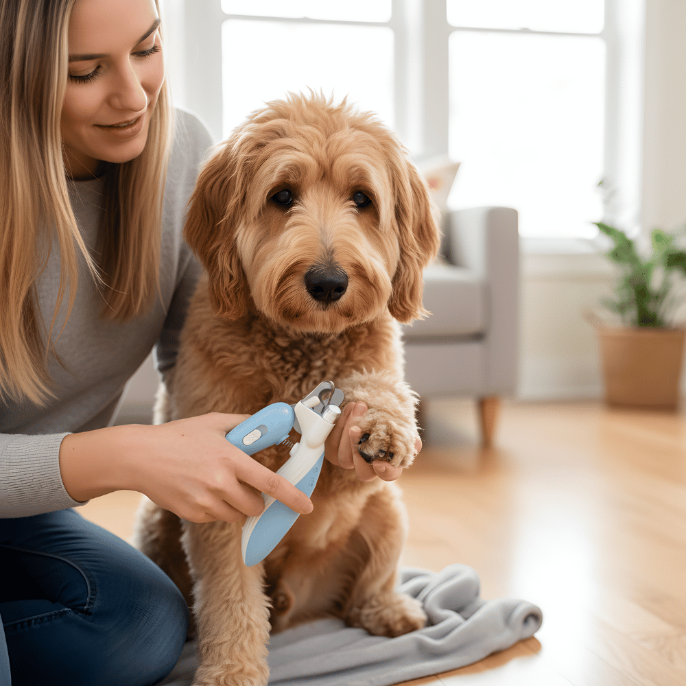 Foarfecă luminoasă GlowTrim pentru tăiat unghiile animalelor - Îngrijire de precizie