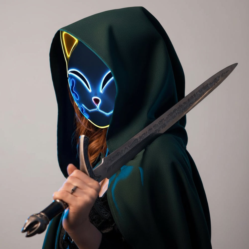 Japanilaisen animen cosplay-asu — täydellinen kimonomallinen asukokonaisuus aikuisille ja nuorille