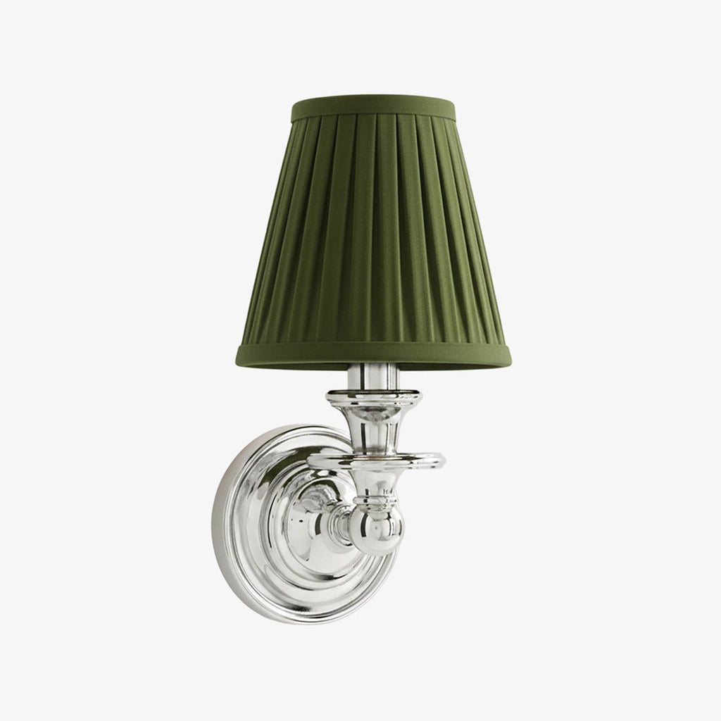 Rowan Drum Shade Wall Sconce – Fabric Sconce Light for Cozy Cottage Lighting | Esilora