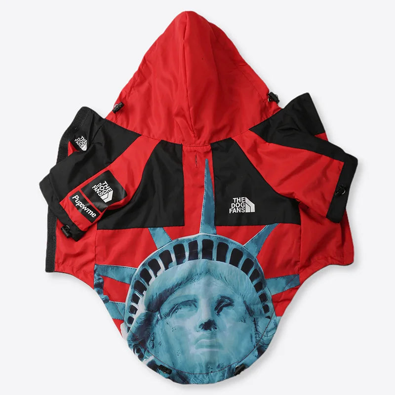 Protective Pet Jacket for Windy Outdoor Adventures