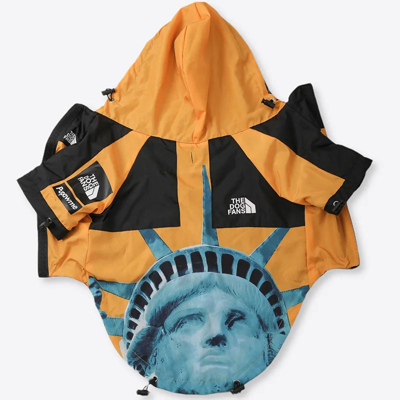 Protective Pet Jacket for Windy Outdoor Adventures