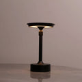 Modern Aluminum Table Lamp — Dimmable LED, Wireless, Warm White Illumination