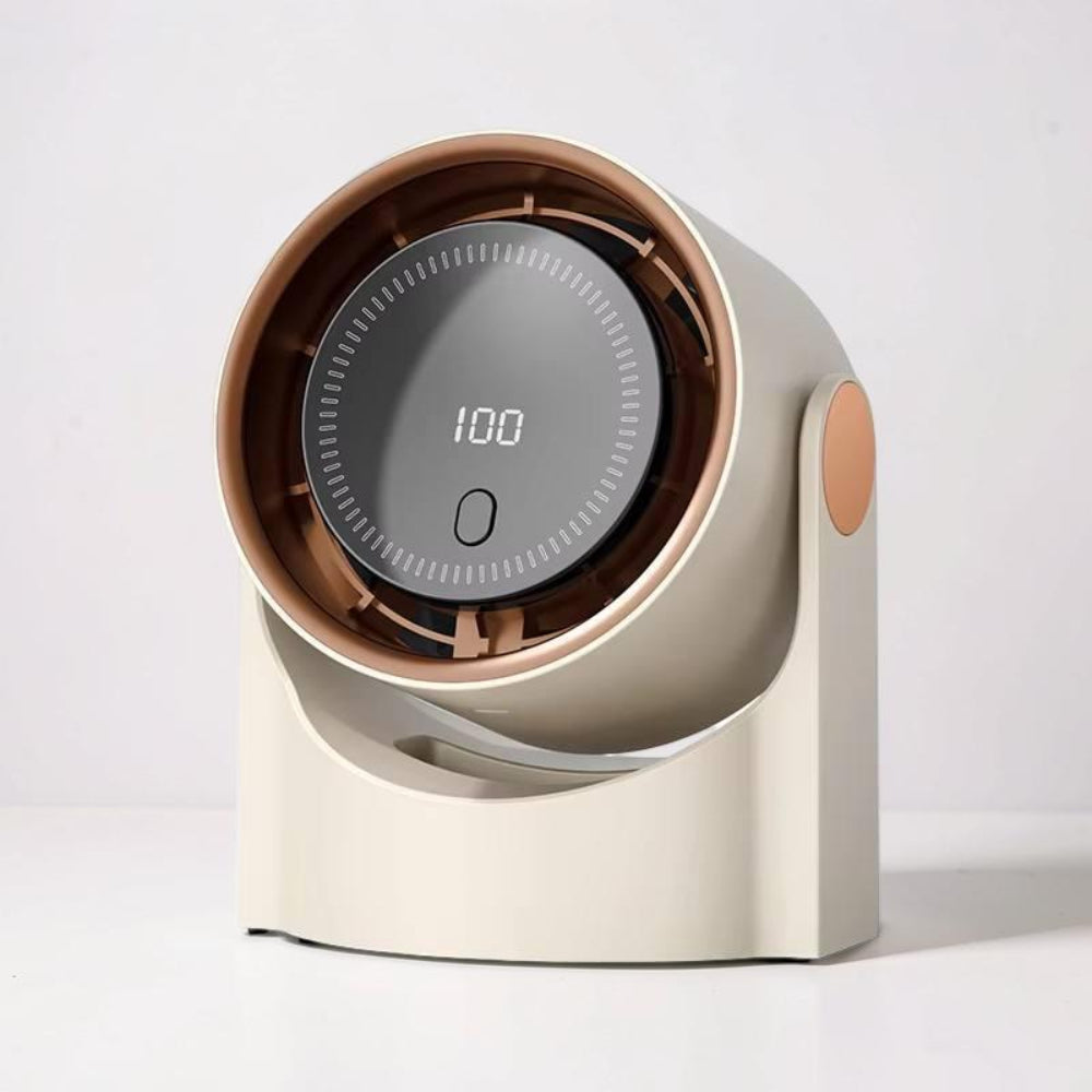USB-skrivebordsventilator — bærbar drejelig luftkøler