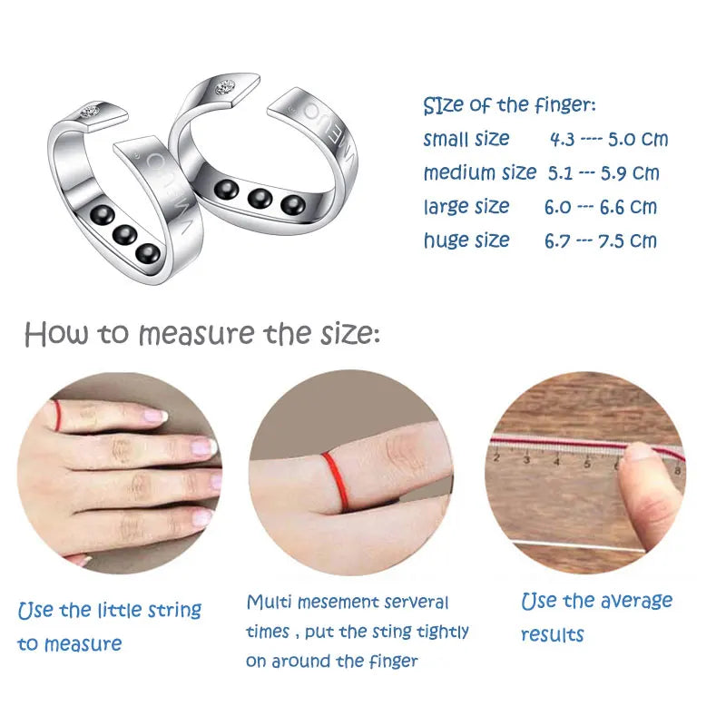 Magnetic Anti-Snore Sleep Aid Ring