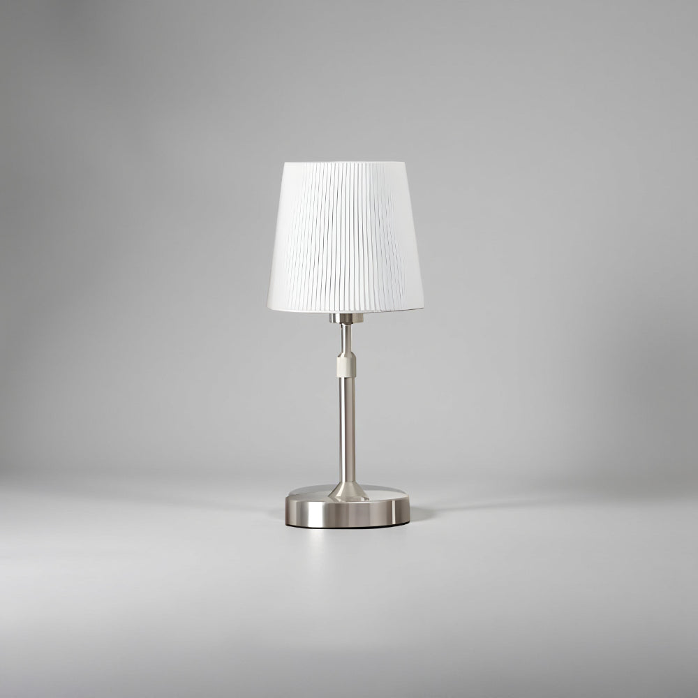 Modern Aluminum Table Lamp — Dimmable LED, Wireless, Warm White Illumination