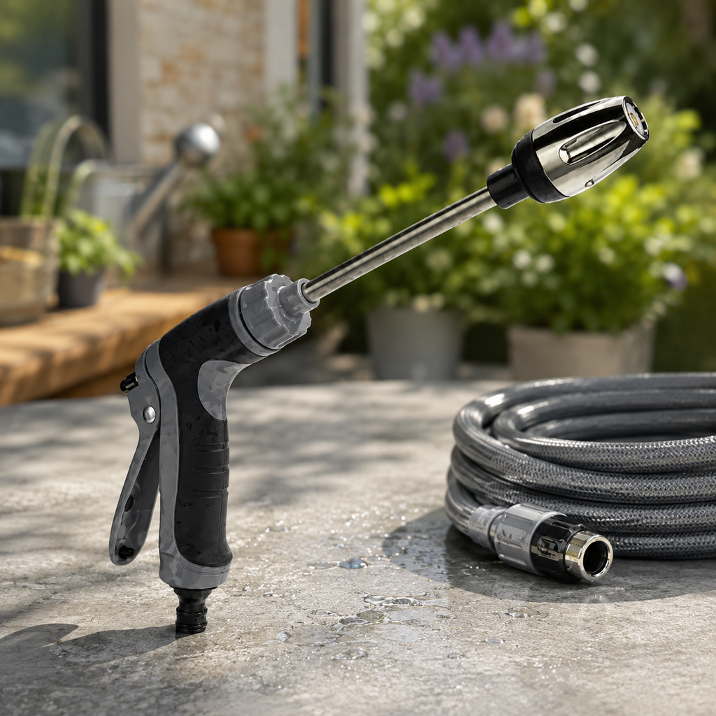 Pistola ad acqua ad alta pressione per la cura del giardino - rotazione a 360°