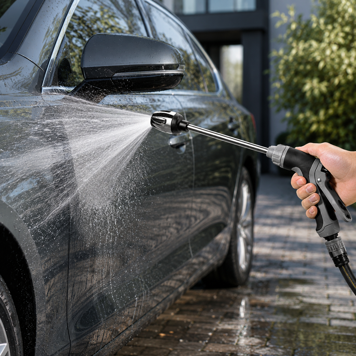 Pistola ad acqua ad alta pressione per la cura del giardino - rotazione a 360°