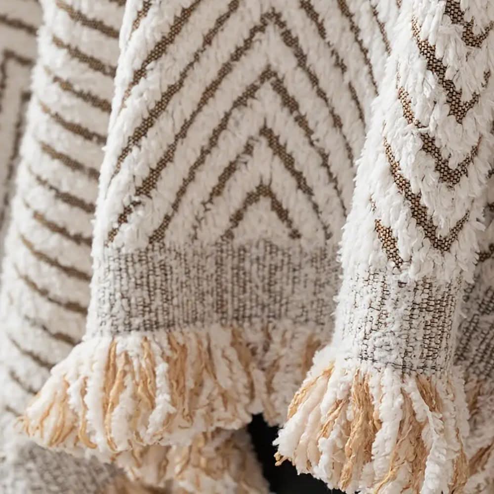 CloudWeave Herringbone Sofa Cover For Homes With Splashproof Non Slip Backing