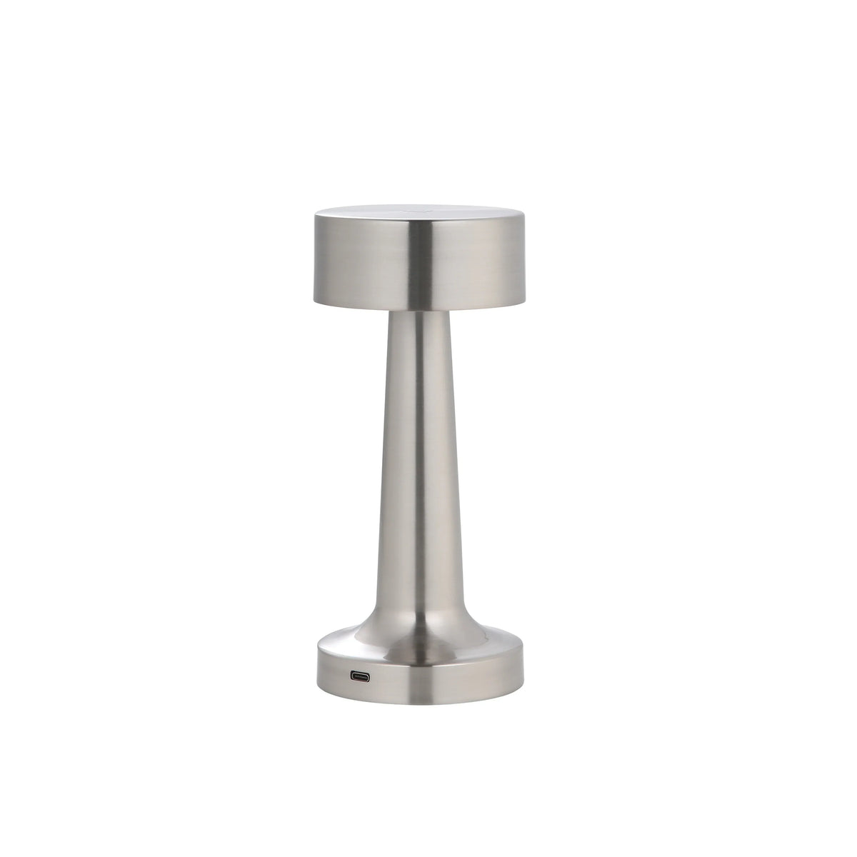Modern Gold Metal LED Table Lamp — Cordless Touch Dimming