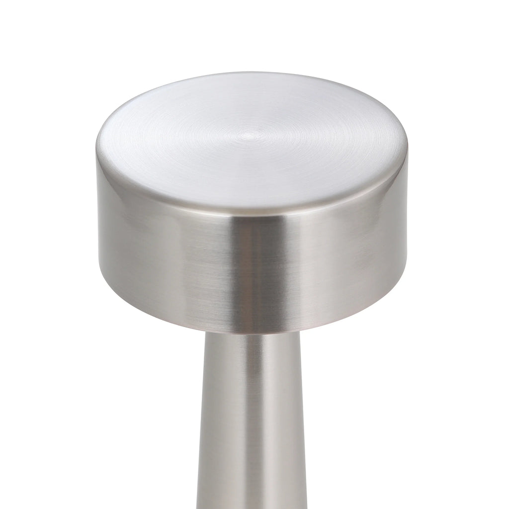 Modern Gold Metal LED Table Lamp — Cordless Touch Dimming