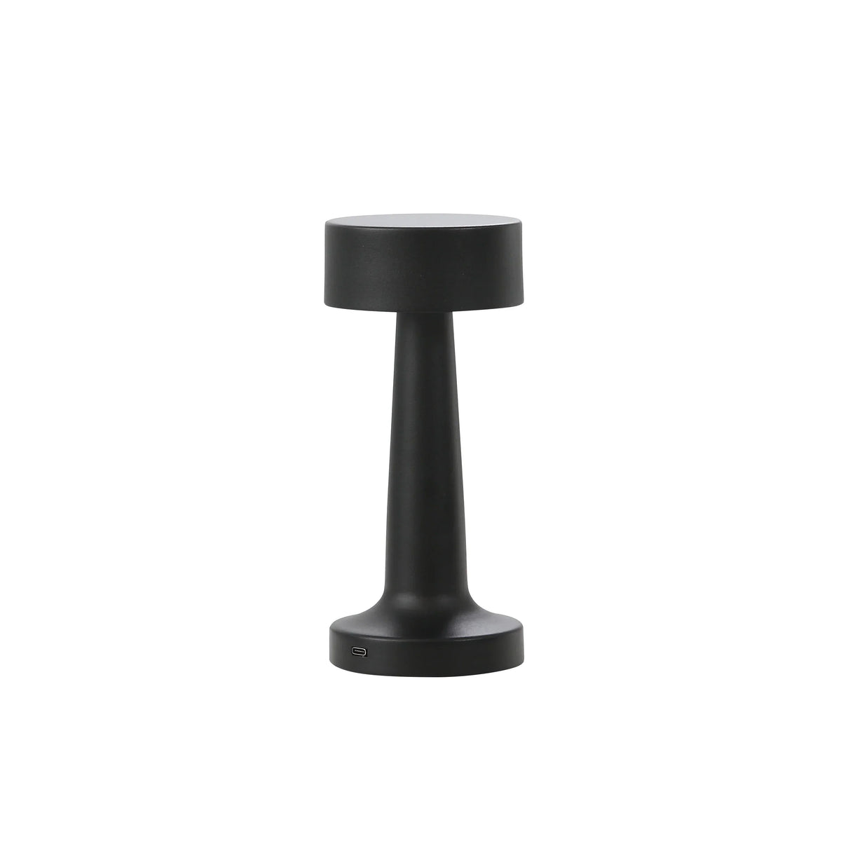 Modern Gold Metal LED Table Lamp — Cordless Touch Dimming