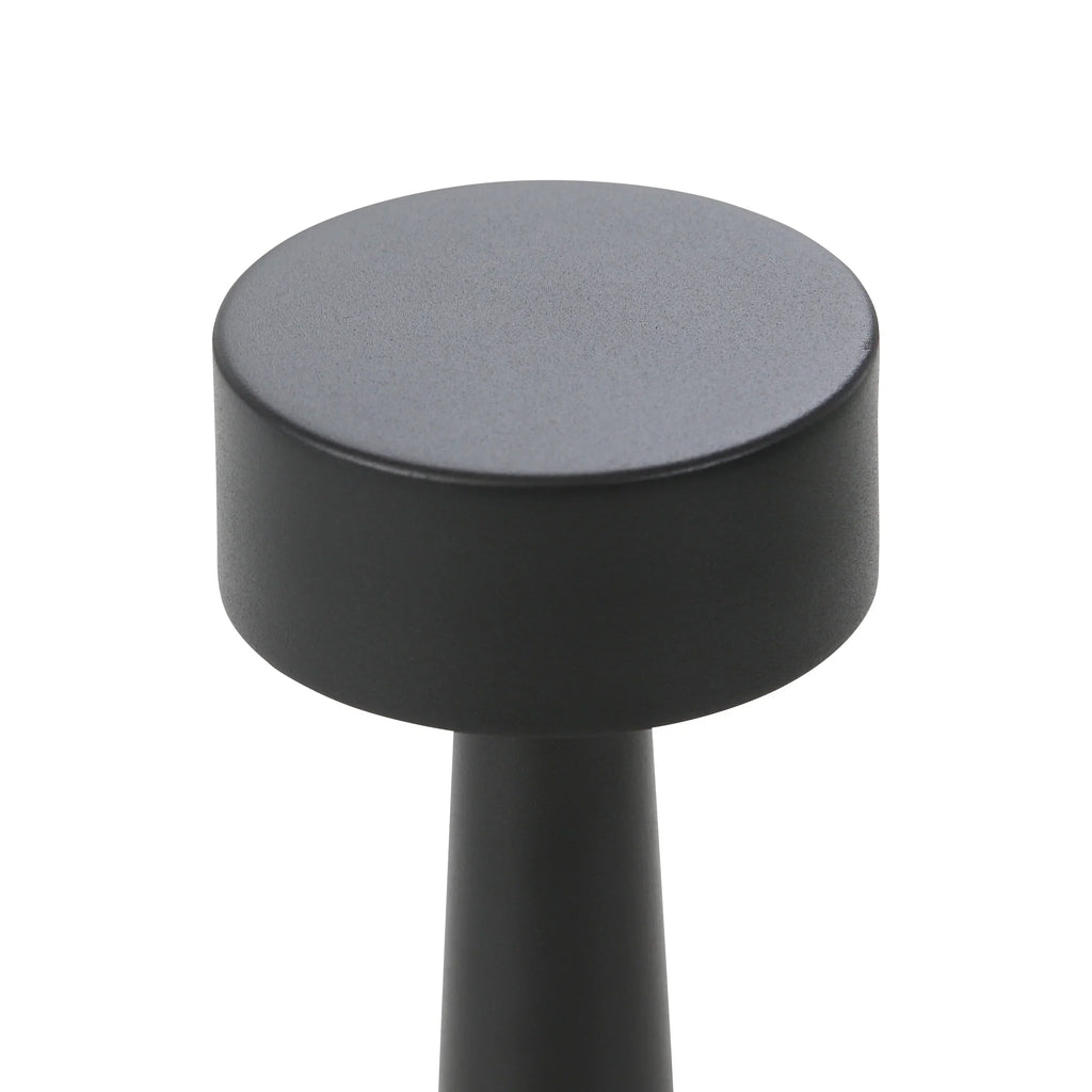 Modern Gold Metal LED Table Lamp — Cordless Touch Dimming