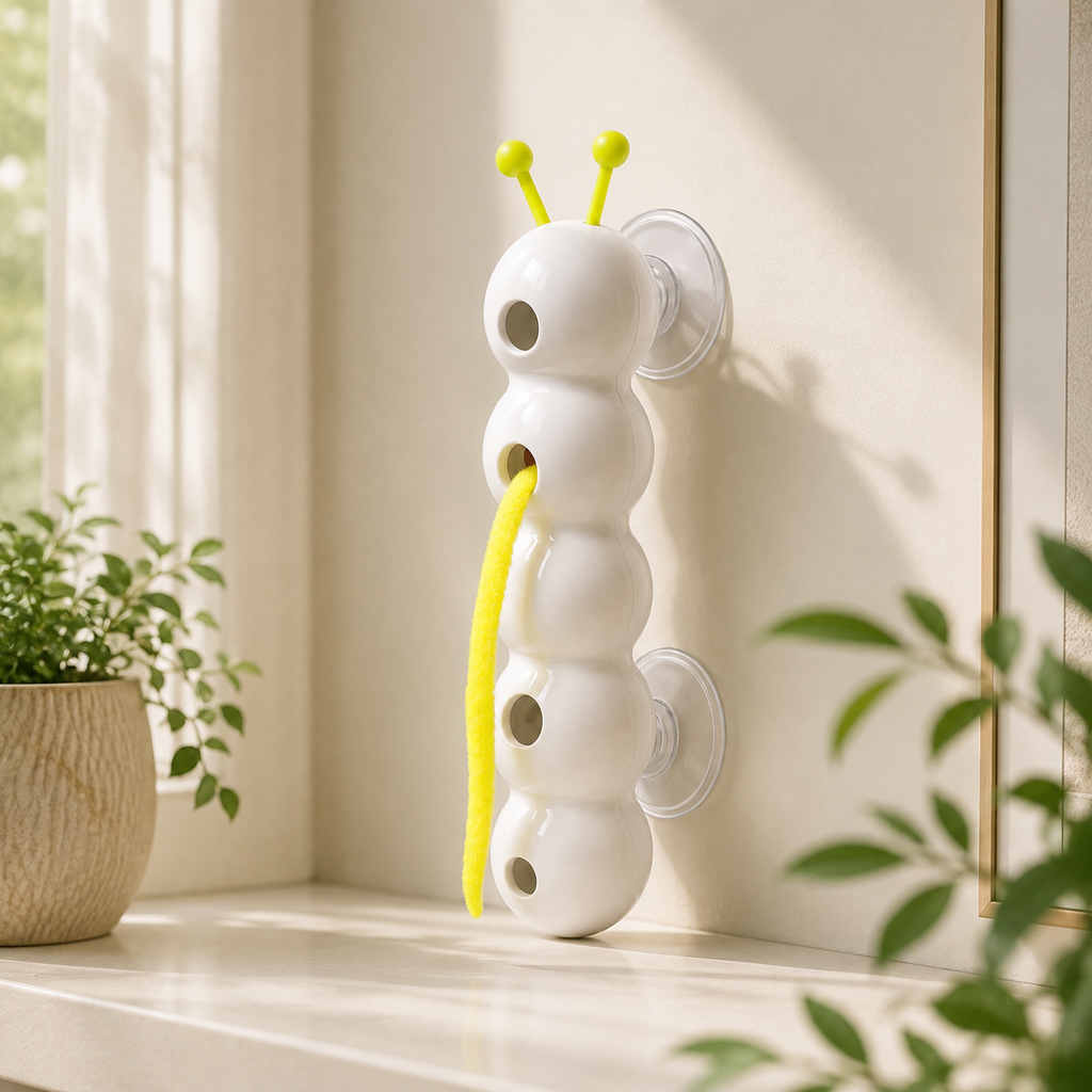 Interactive Wall Toy for Cats — Exercise and Hunting Fun