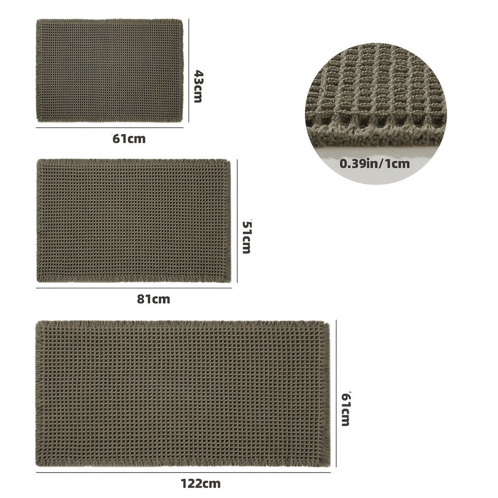 Alfombrilla de baño de absorción rápida para absorber el agua al instante - Esilora