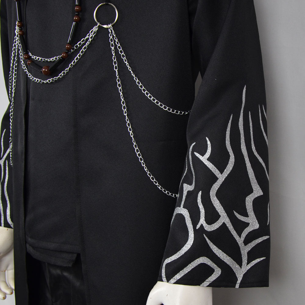 Set de costum de cosplay negru pentru copii