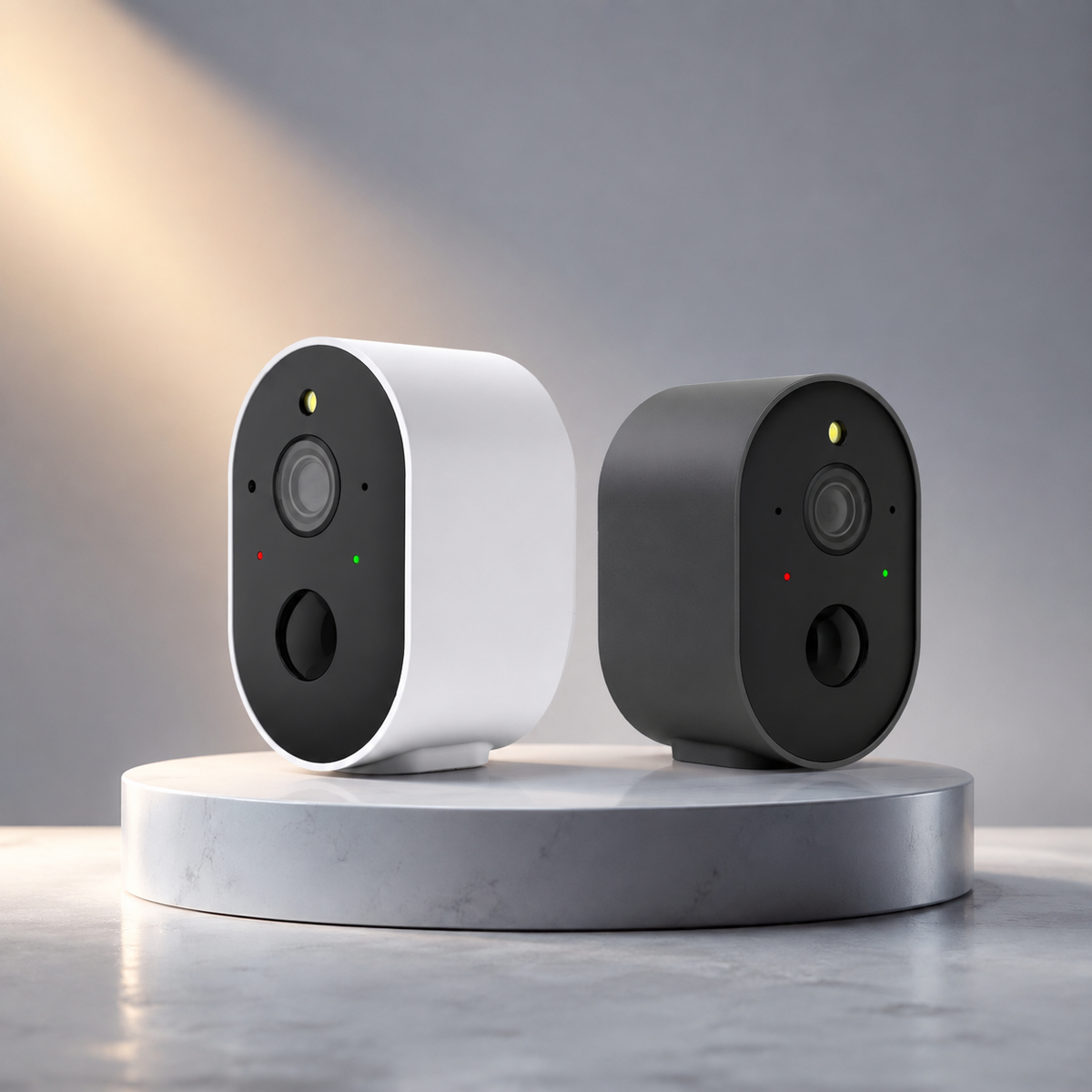 Trådløst WiFi-indendørskamera med IP — live-sikkerhedsovervågning
