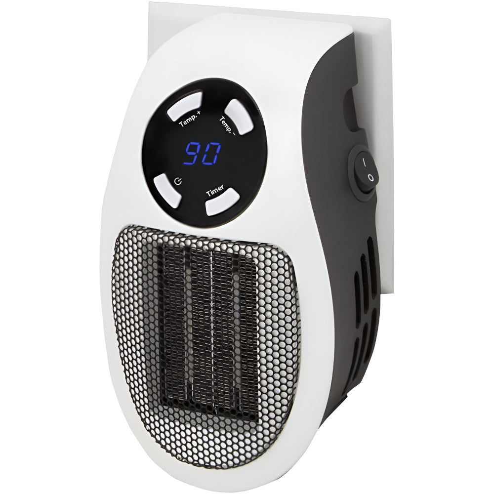 Aerotermă ceramică compactă cu conectare directă la priză - silențioasă și eficientă energetic