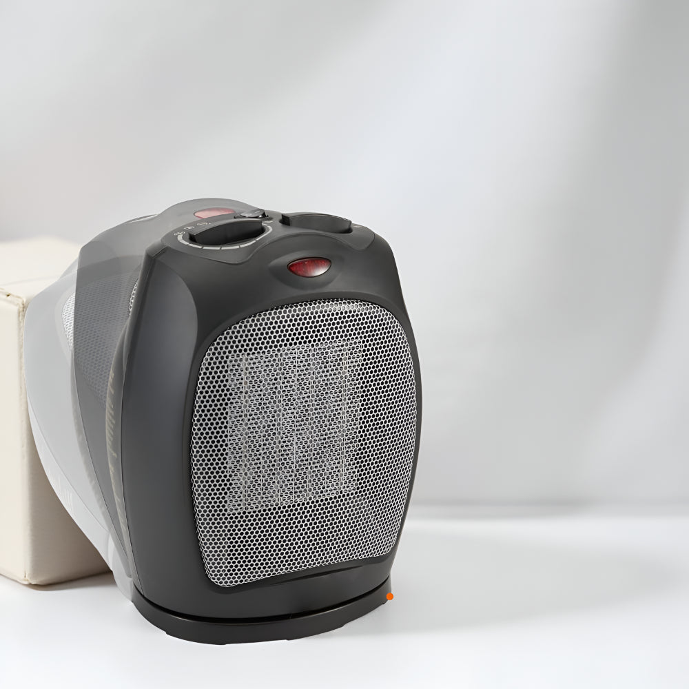 Aerotermă ceramică compactă de 1500W - încălzire rapidă, funcționare sigură