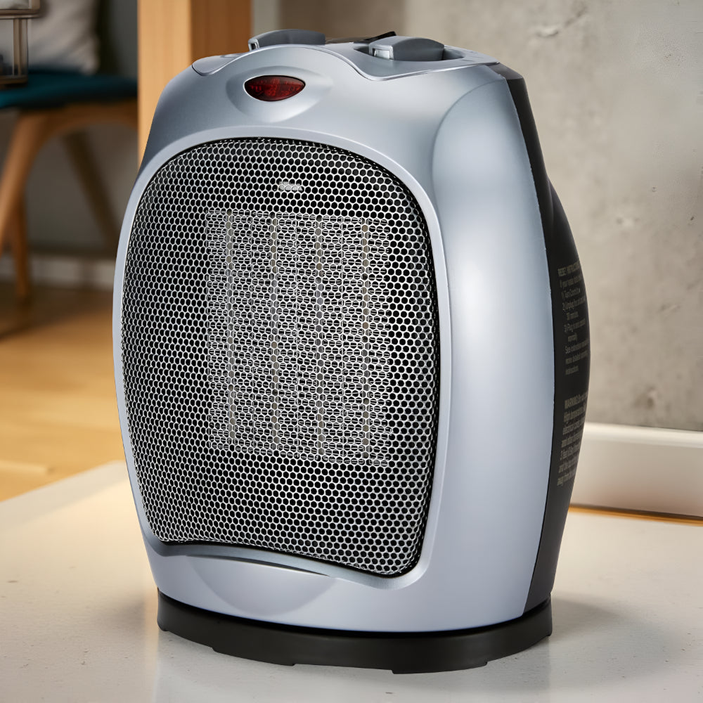 Aerotermă ceramică compactă de 1500W - încălzire rapidă, funcționare sigură