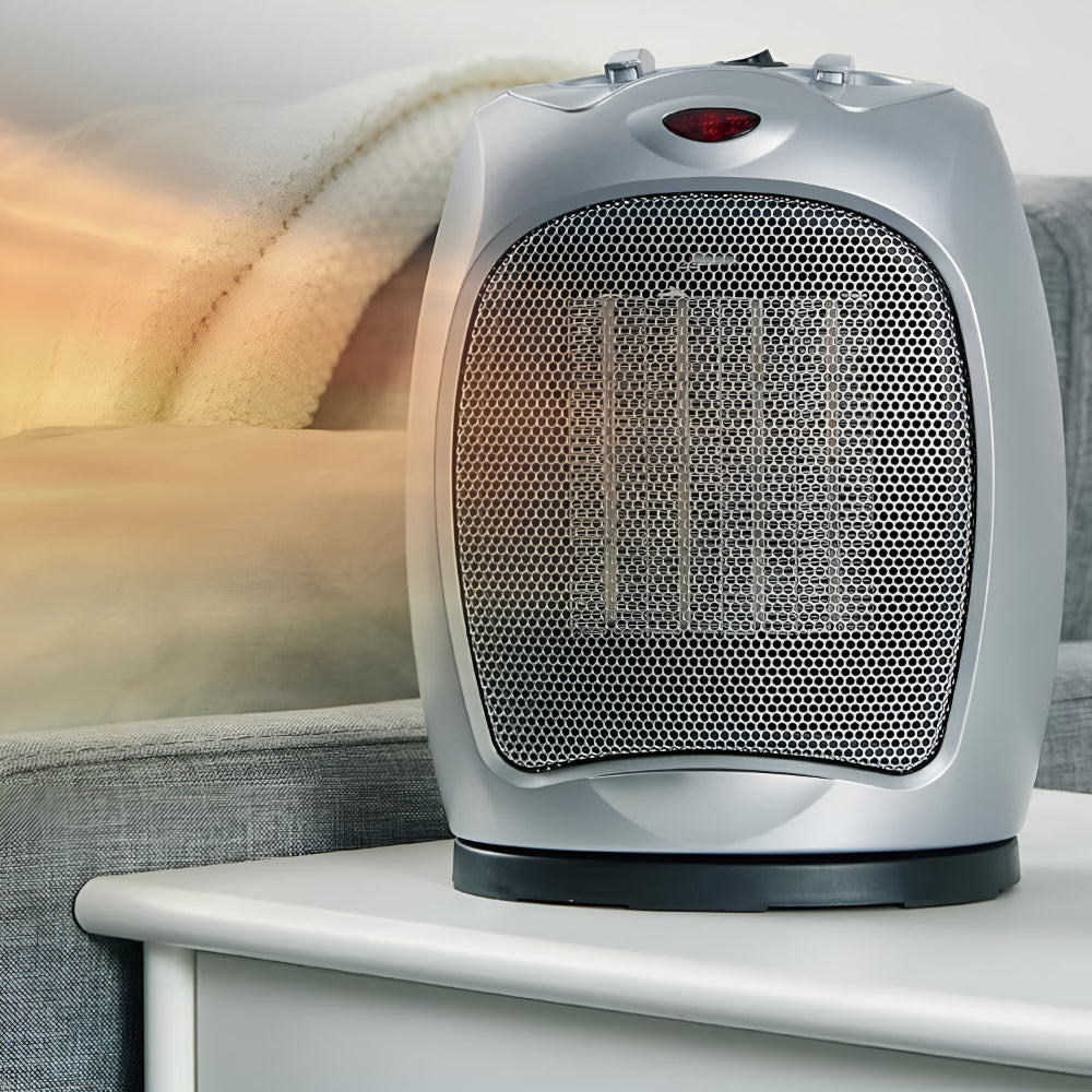 Aerotermă ceramică compactă de 1500W - încălzire rapidă, funcționare sigură