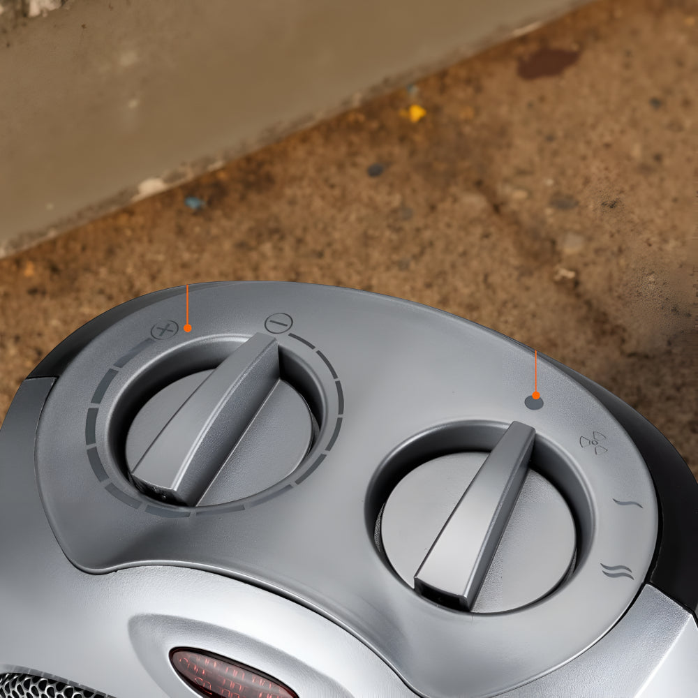 Aerotermă ceramică compactă de 1500W - încălzire rapidă, funcționare sigură