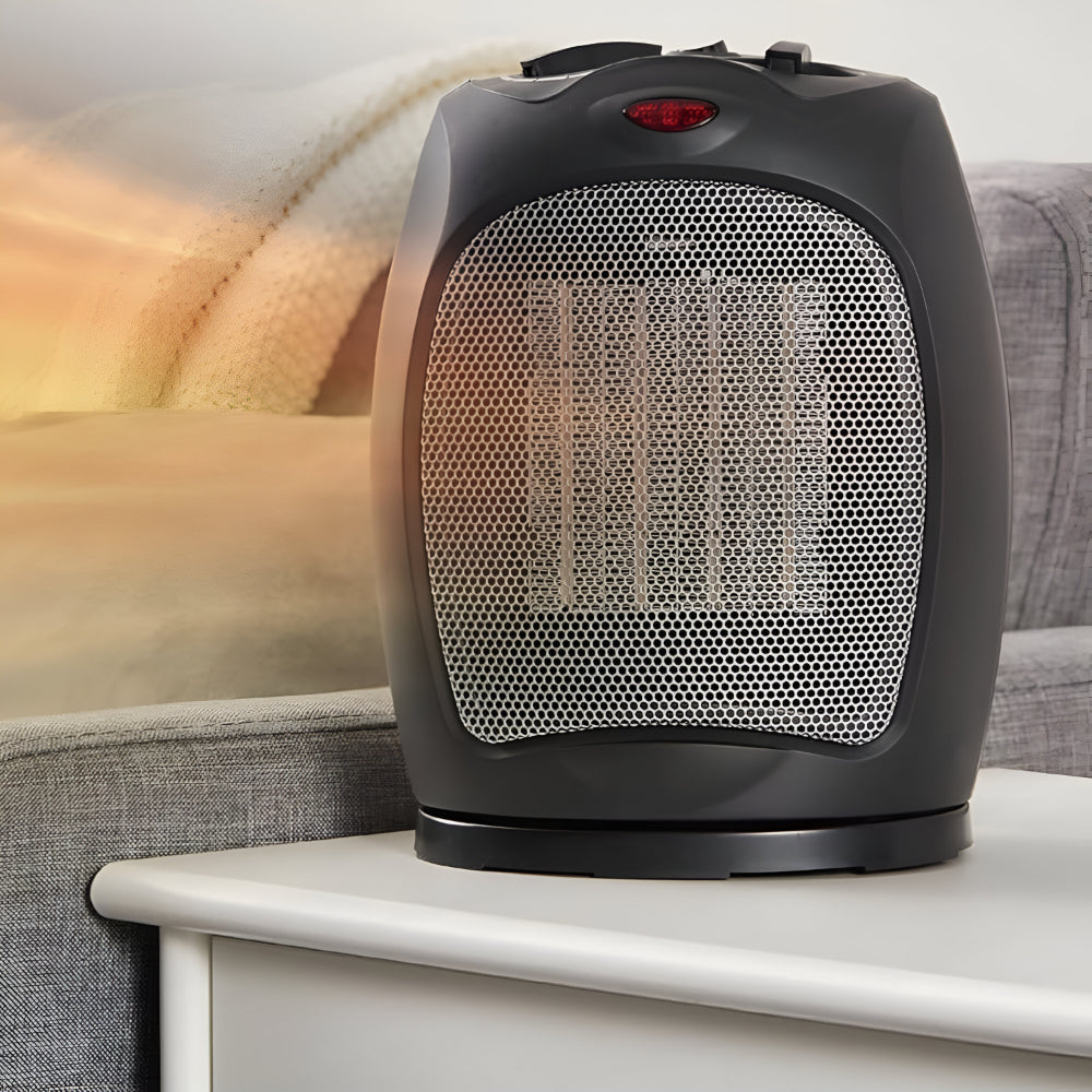 Aerotermă ceramică compactă de 1500W - încălzire rapidă, funcționare sigură