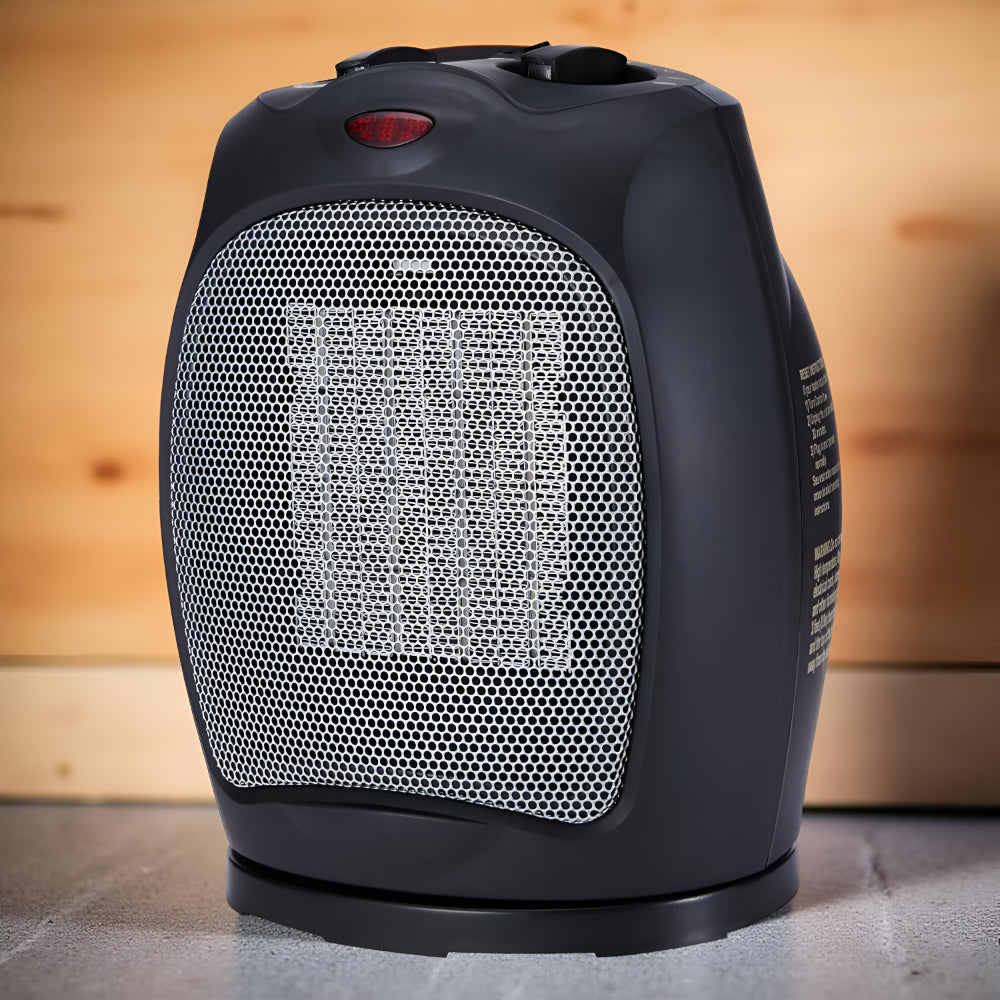 Aerotermă ceramică compactă de 1500W - încălzire rapidă, funcționare sigură