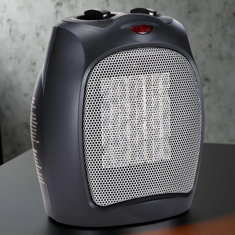 Aerotermă ceramică compactă de 1500W - încălzire rapidă, funcționare sigură