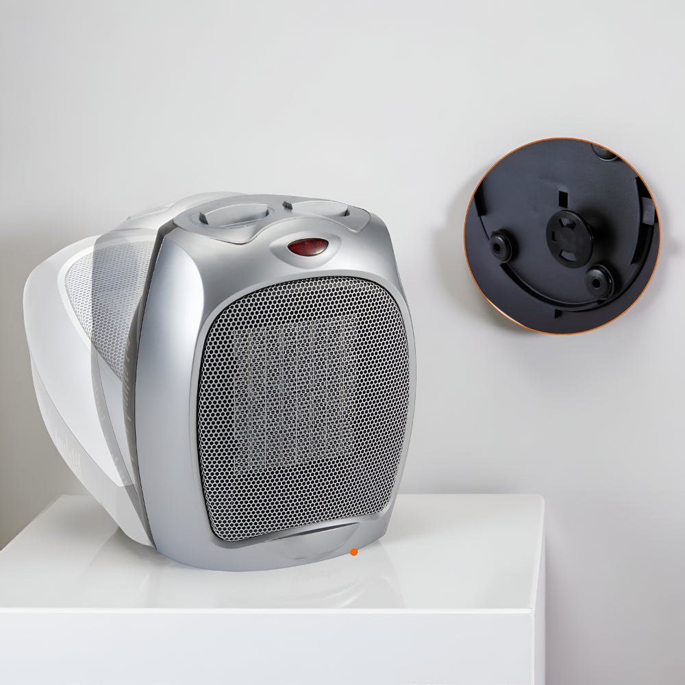 Aerotermă ceramică compactă de 1500W - încălzire rapidă, funcționare sigură